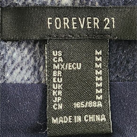 Forever Plaid Crop Top Size Medium - Picture 6 of 7